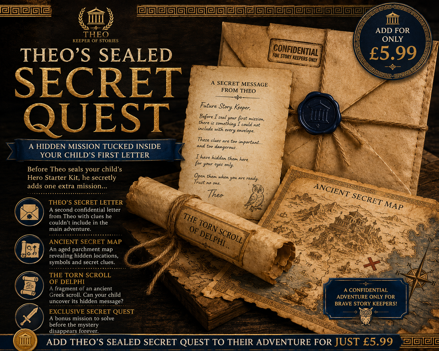 Theo’s Sealed Secret Quest