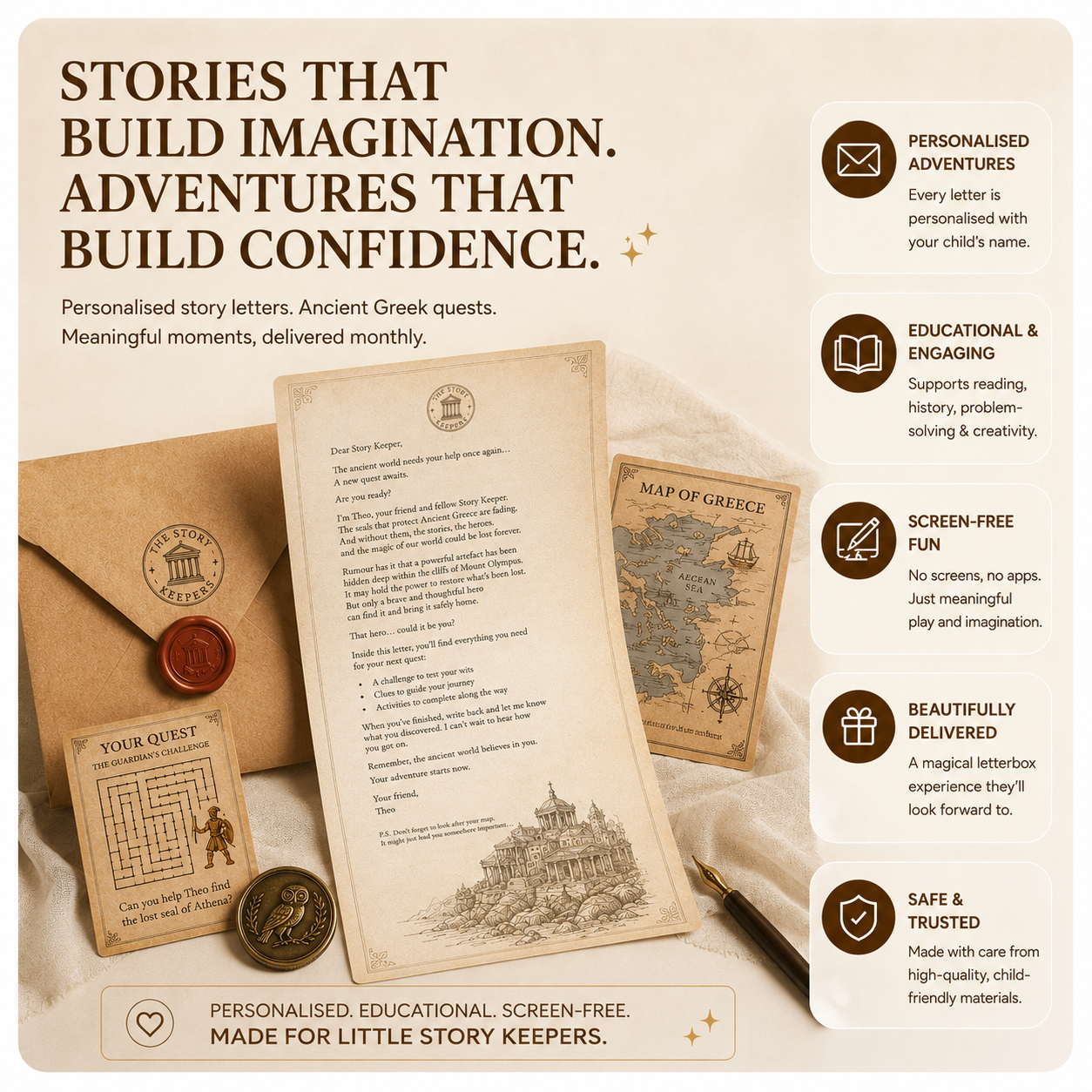 The Three Trials — A 3-Month Ancient Greece Adventure